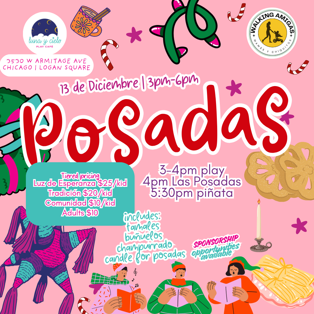 Las Posadas at Luna y Cielo con Walking Amigas — Luna y Cielo Play Cafe