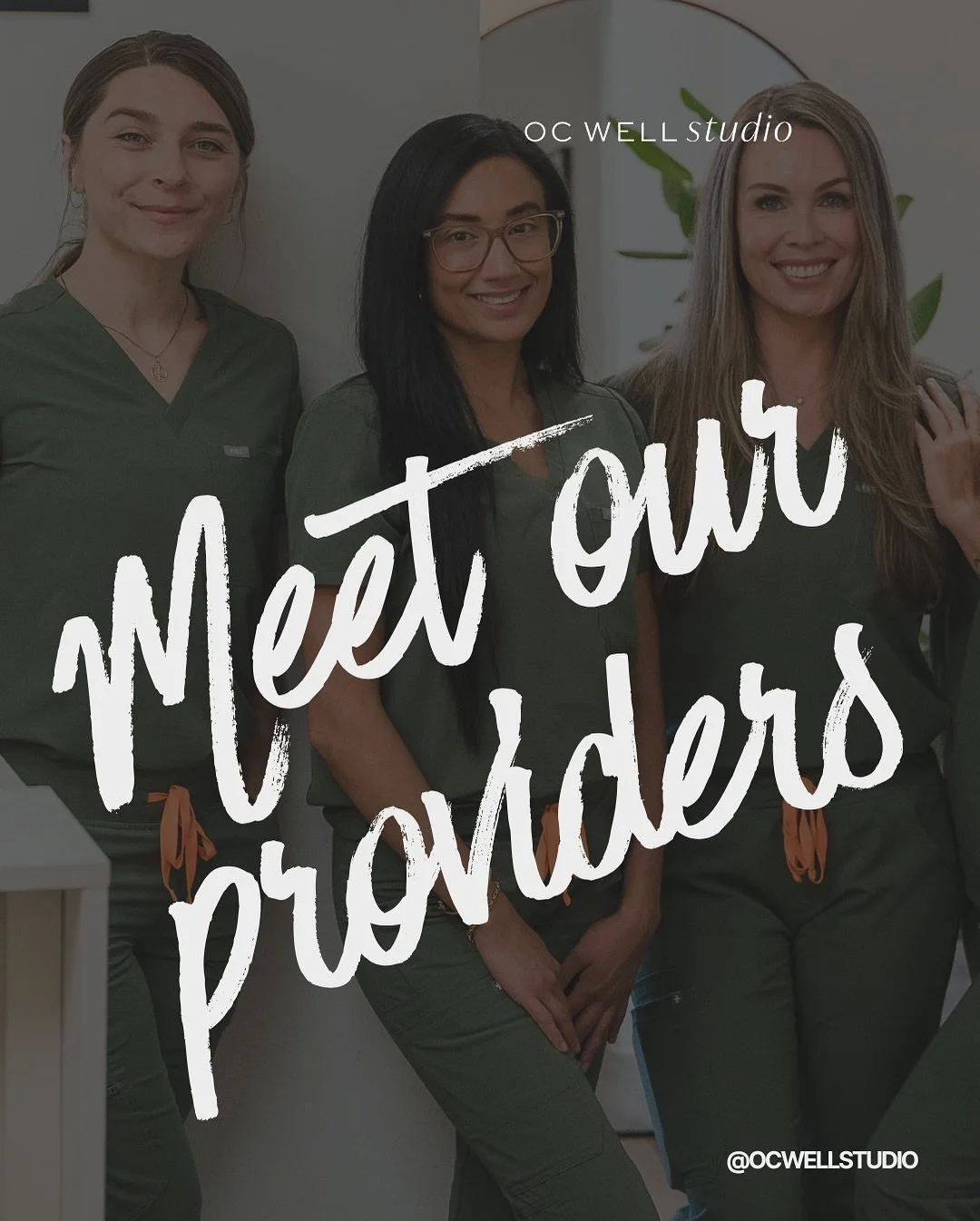 At OC Well Studio, our team is here to support your healing, recovery, and wellness journey every step of the way. Behind every adjustment, needle, supplement and touch is a provider who cares, and entered the field of holistic health with a passion 