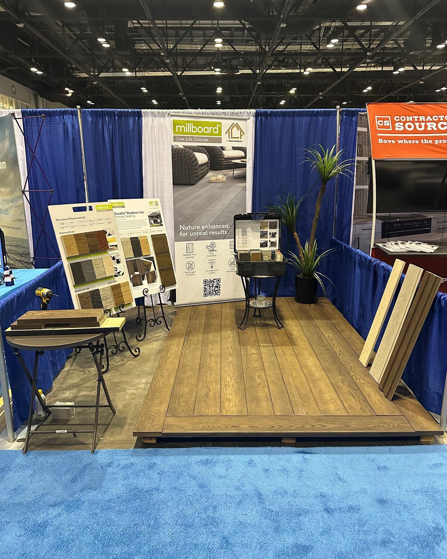 We are here at the Central Florida Home Expo today and tomorrow at the Orange County Convention Center in Orlando, FL! Stop by our booth to learn more about @millboardflooring 🙌🏼

#centralfloridahomeexpo2023 #centralfloridahomeexpo