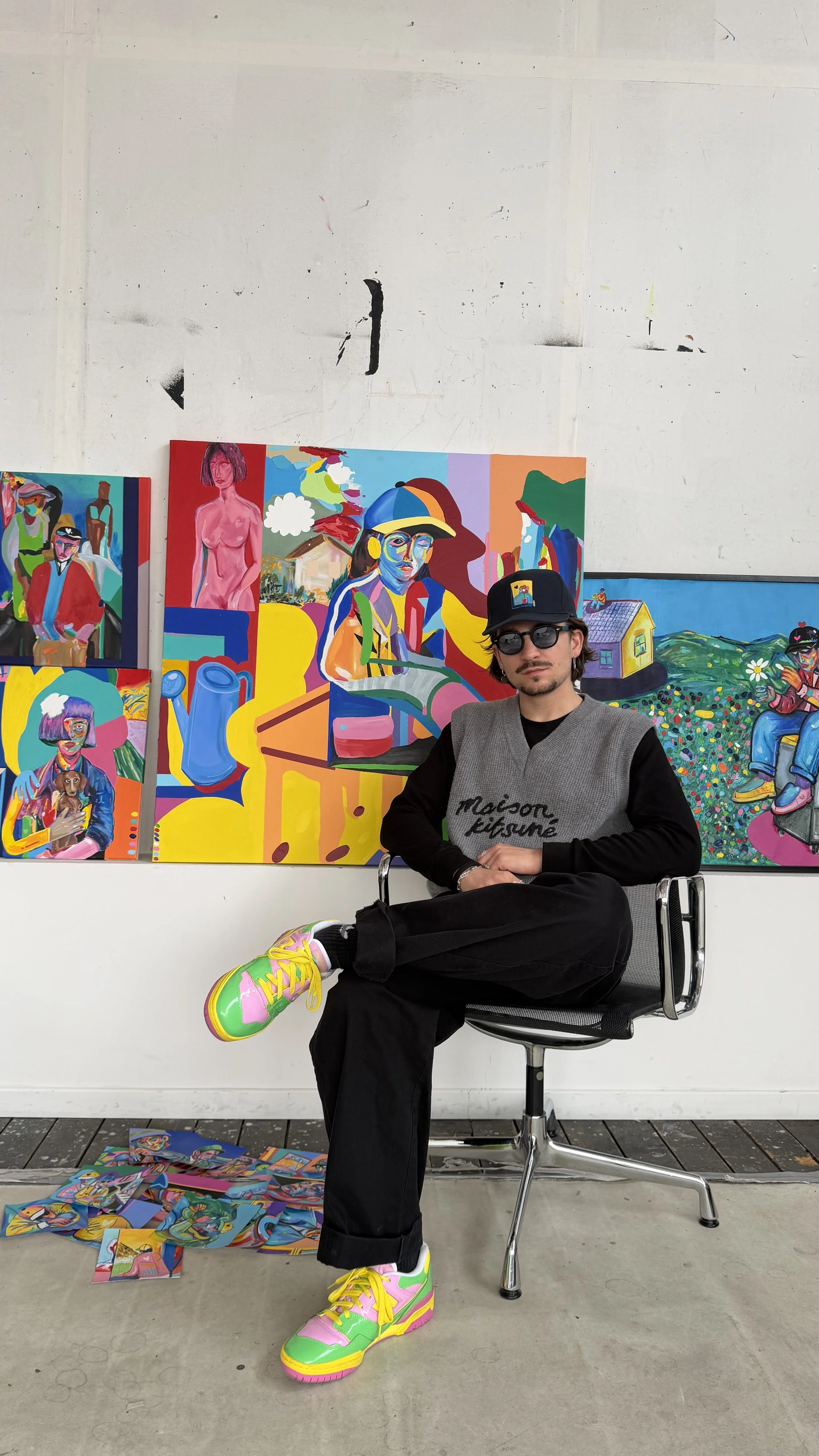 Découvrez l’univers de Crown*, artiste peintre et illustrateur contemporain français. Œuvres originales colorées, portraits expressifs et créations inspirées par la musique, les émotions et la culture visuelle.