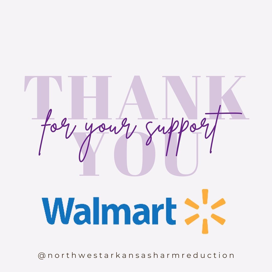 Through Walmart&rsquo;s Community Grant program, we were rewarded a total of $6,500.00 from various stores across NWA. We are incredibly grateful for this as it gives us the ability to serve our people and save more lives across Northwest Arkansas fr