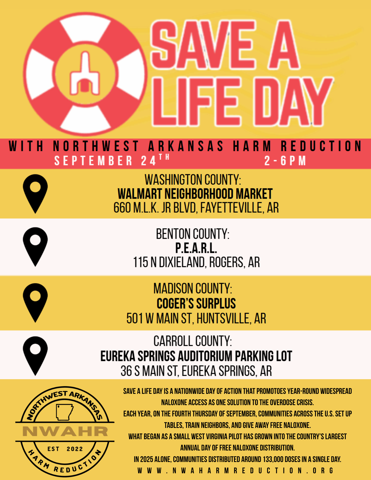 2026 Save A Life Day