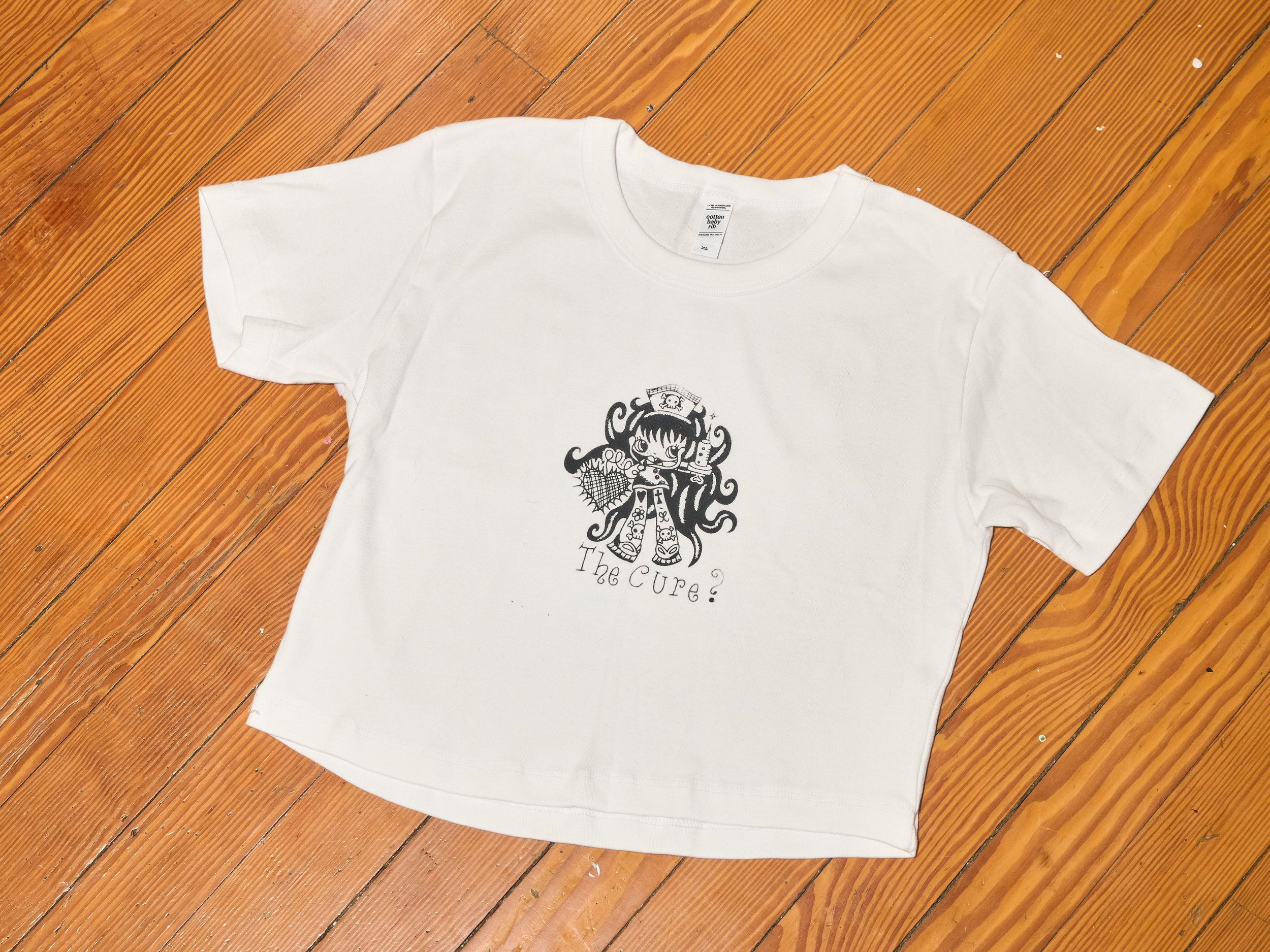 The Cure? Baby Tee (XL)