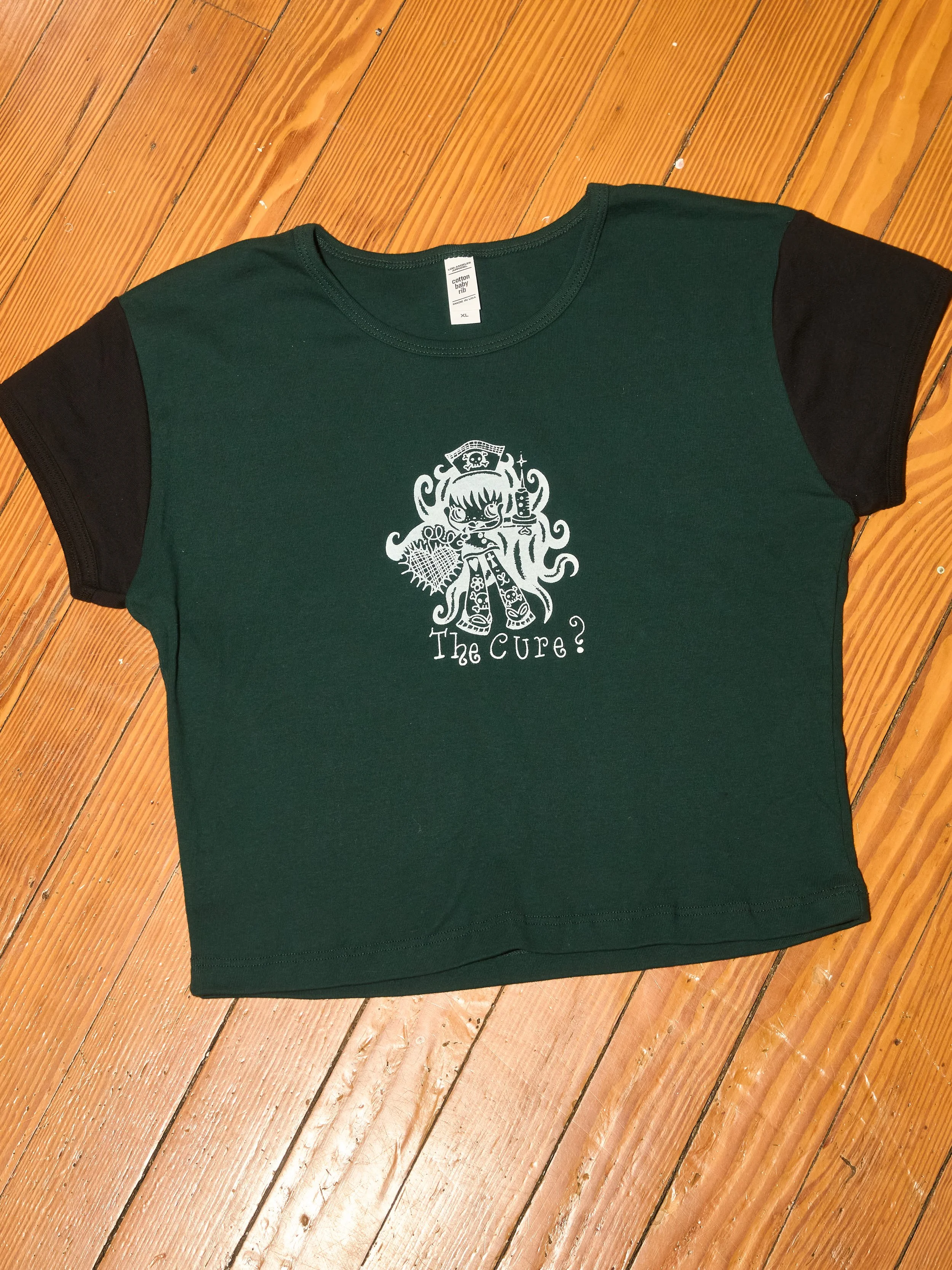 The Cure? Baby Tee (XL)