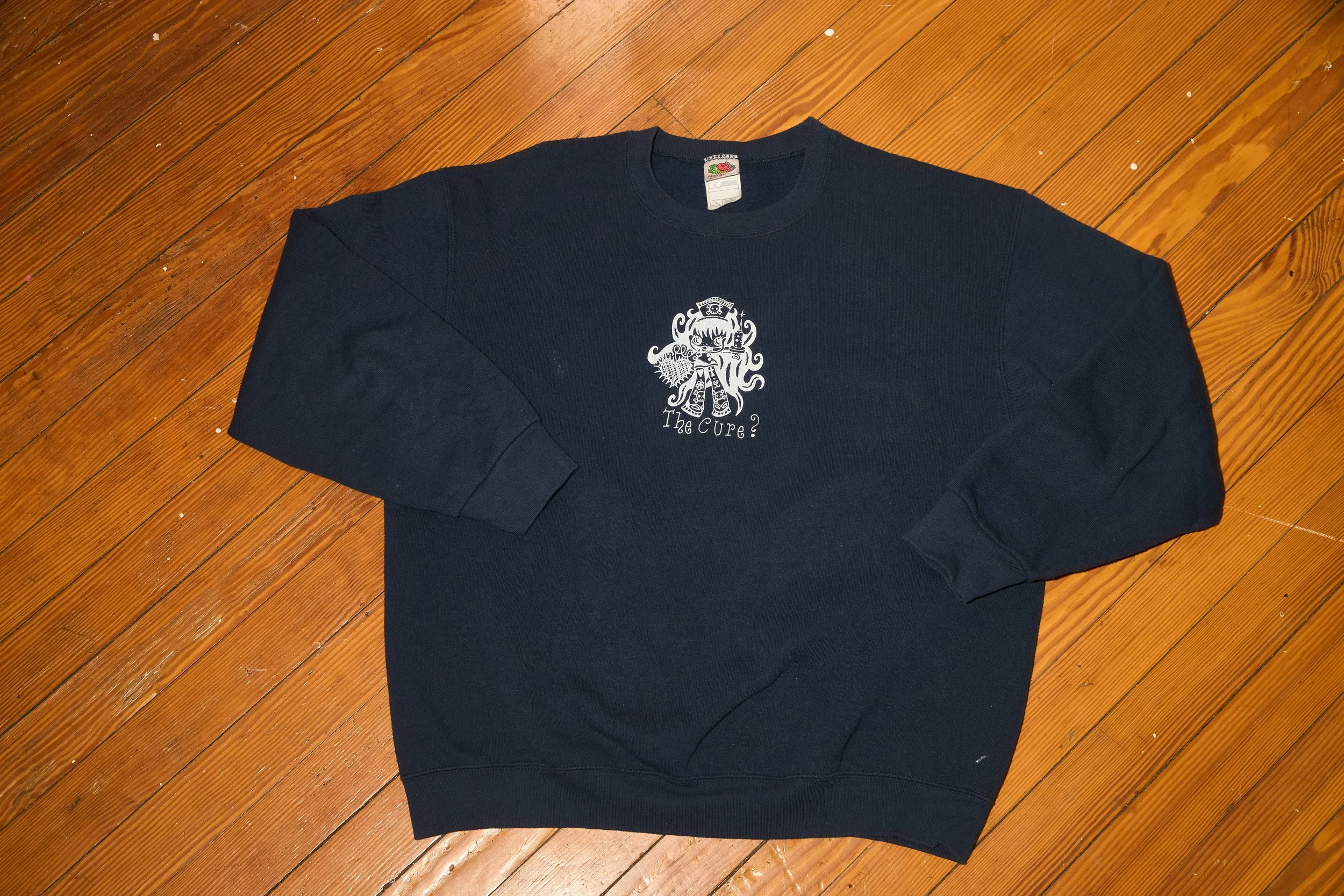 The Cure? Navy Sweatshirt (L)