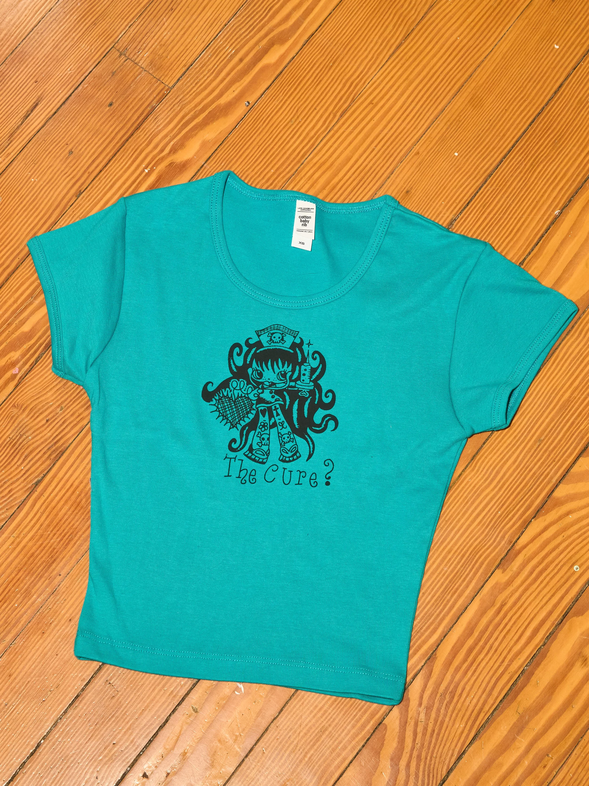 The Cure? Baby Tee (XS)