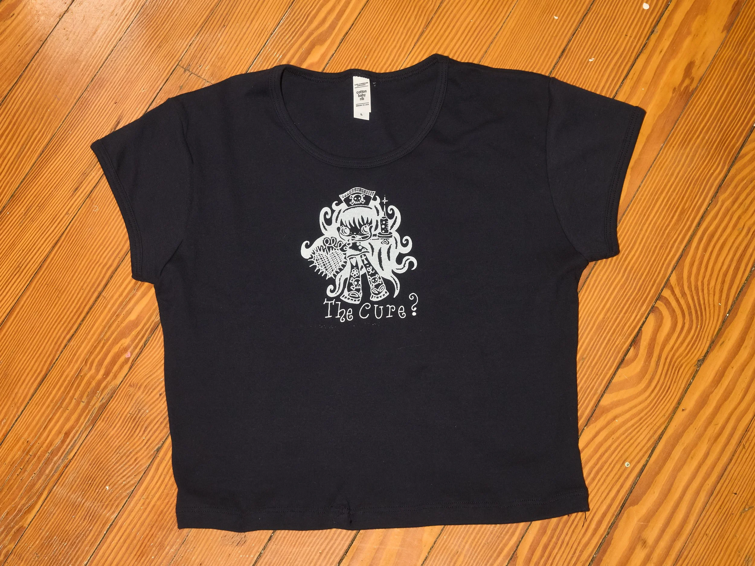 The Cure? Baby Tee (L)