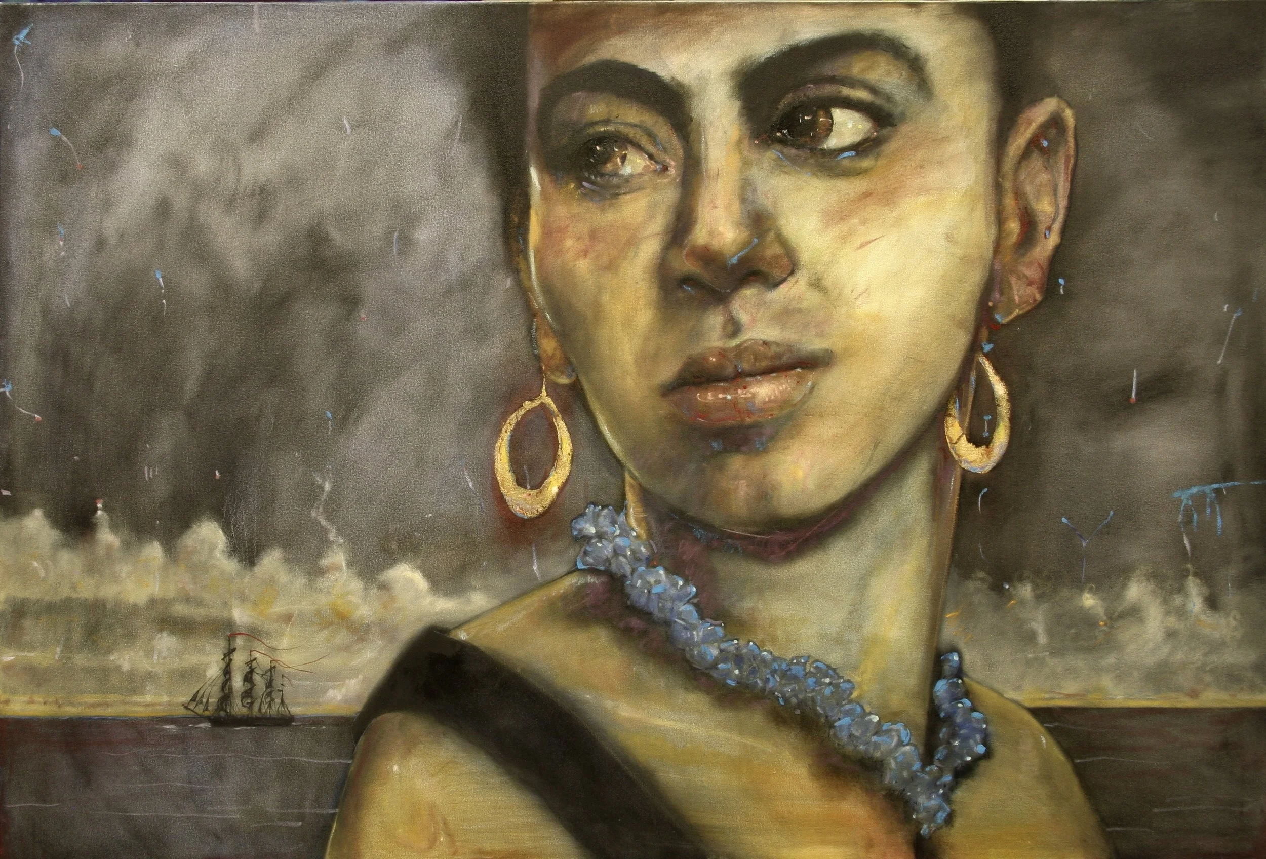 AT1836 %22BRASIL%22 Oil on Canvas Tim Anderson...2.JPG