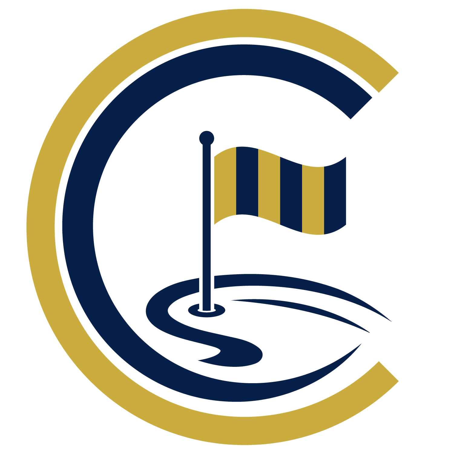 Coastal Golf Icon Logo