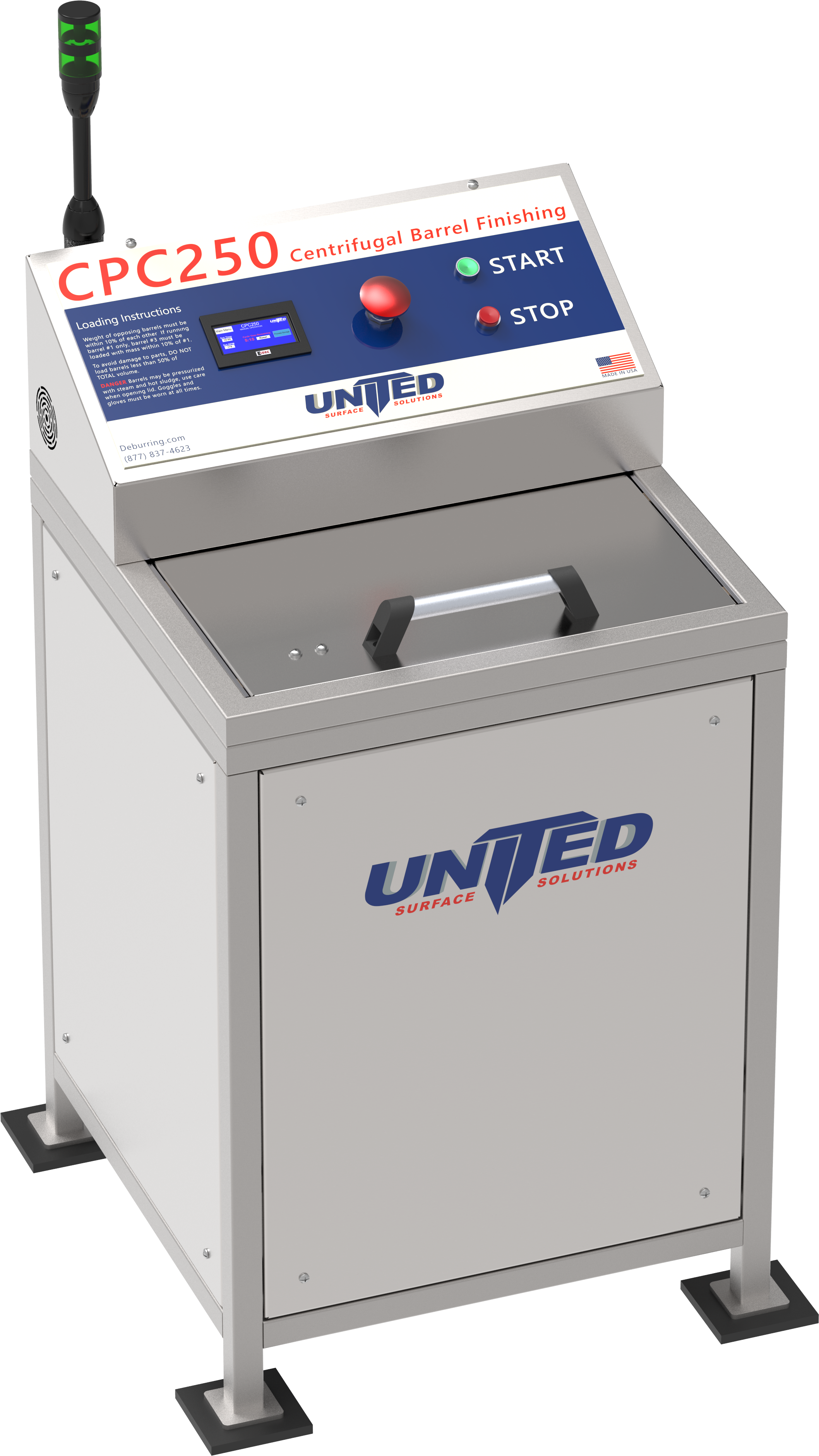 Deburring Equipment — Deburring from United Surface Solutions