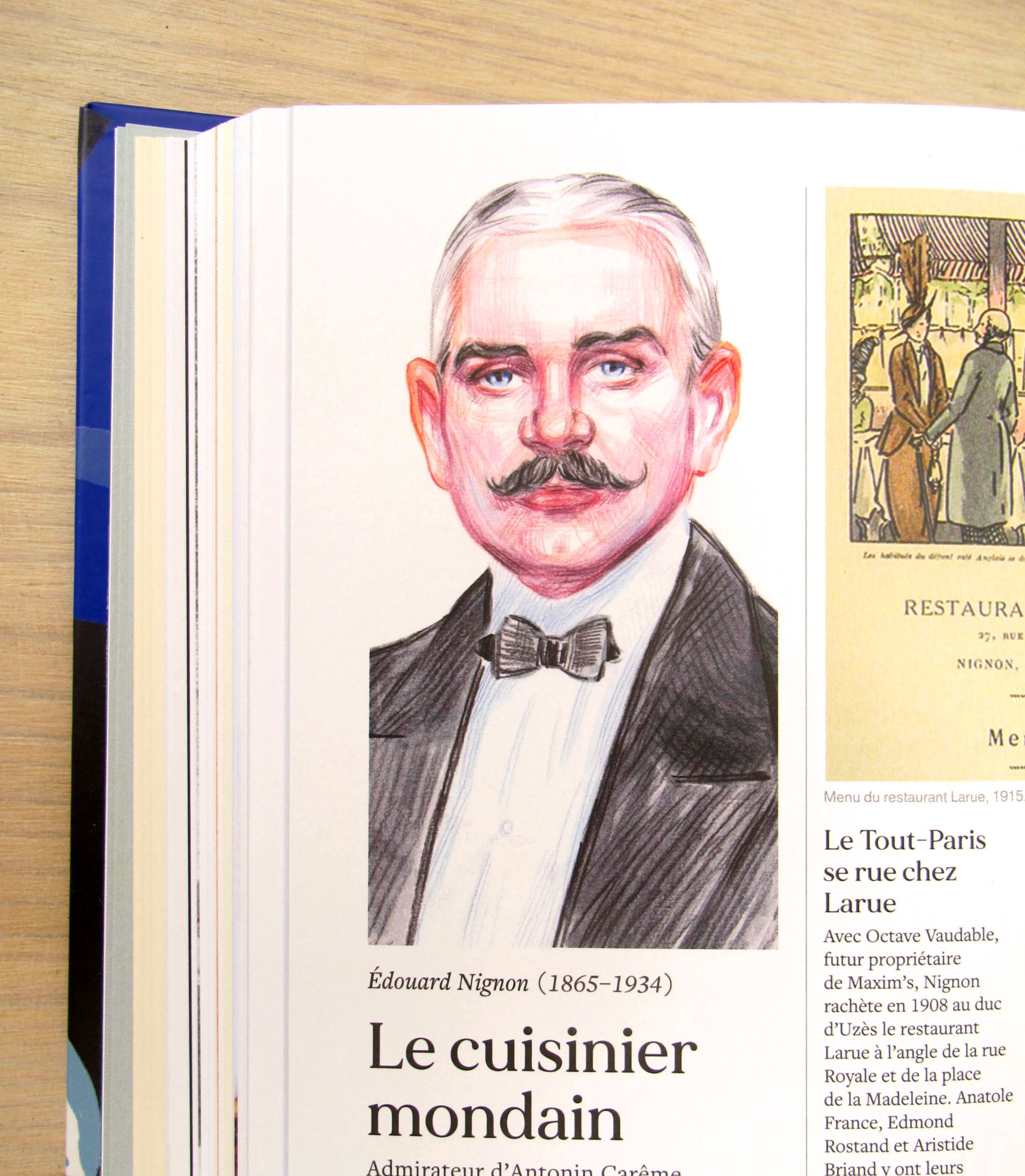  Illustration for "On va déguster Paris !", Marabout éditions, 2022 