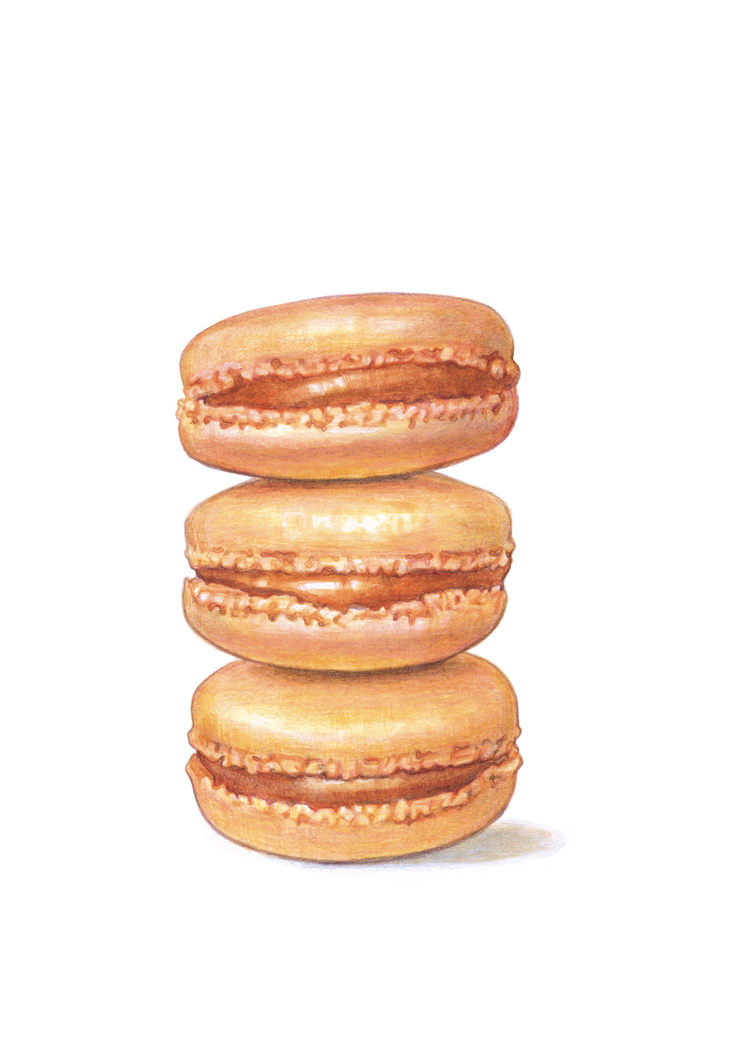 Macarons au beurre salé
