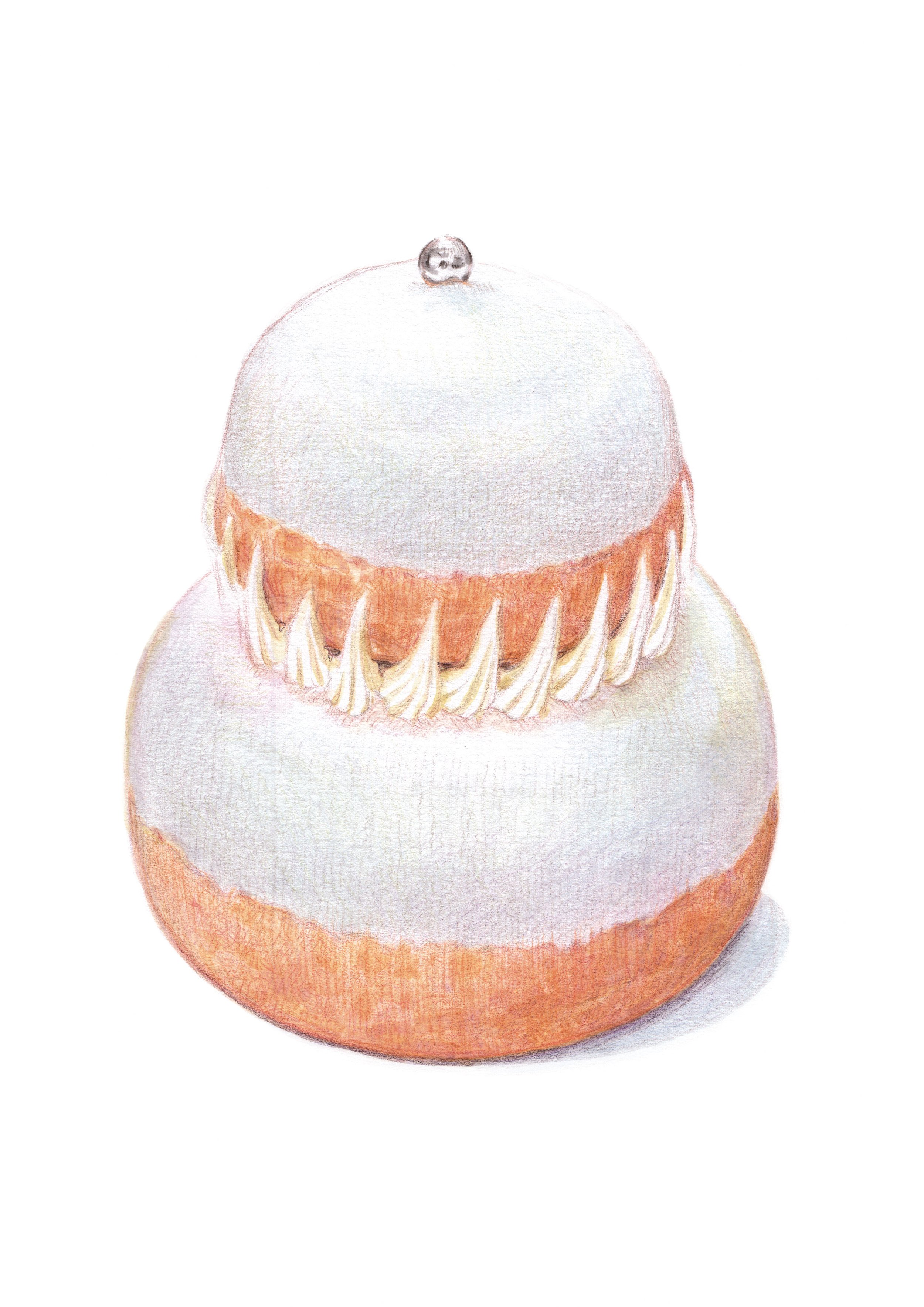Illustration tirée du Petit livre de Pâtisserie Ladurée