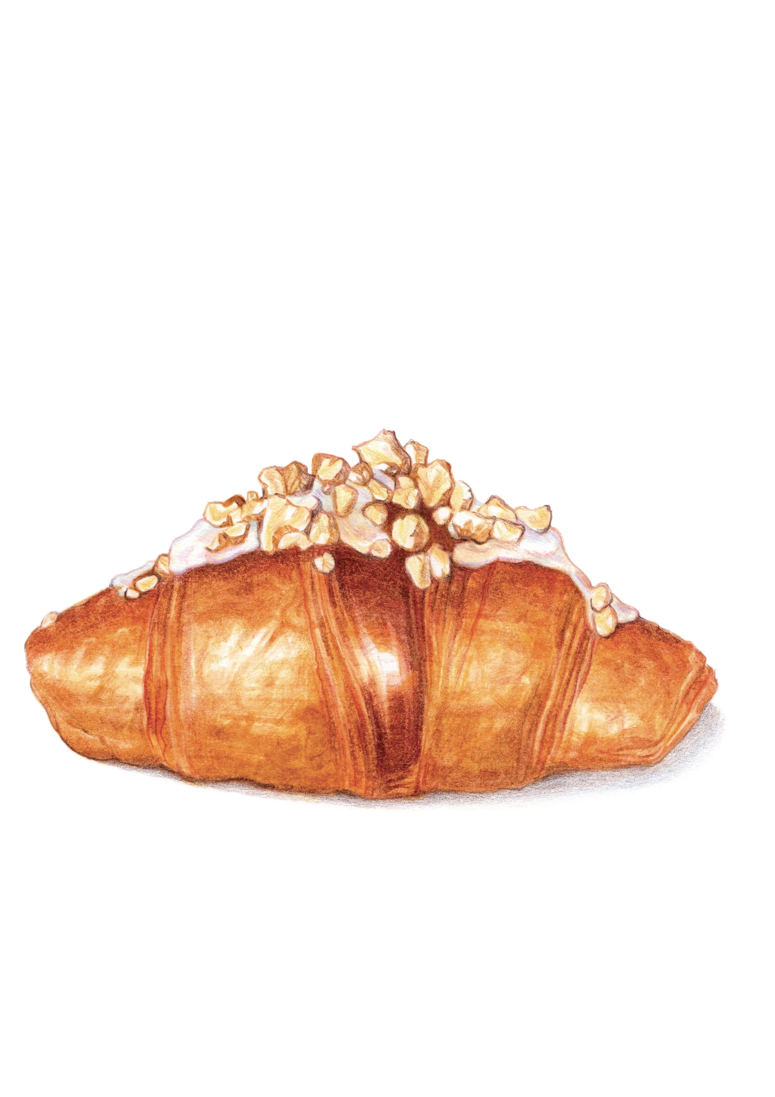 Illustration tirée du Petit livre ed Pâtisserie Ladurée, Editions du Chêne