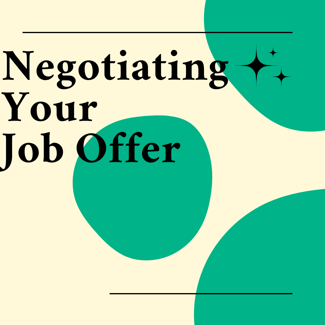 Negotiating Your Job Offer
