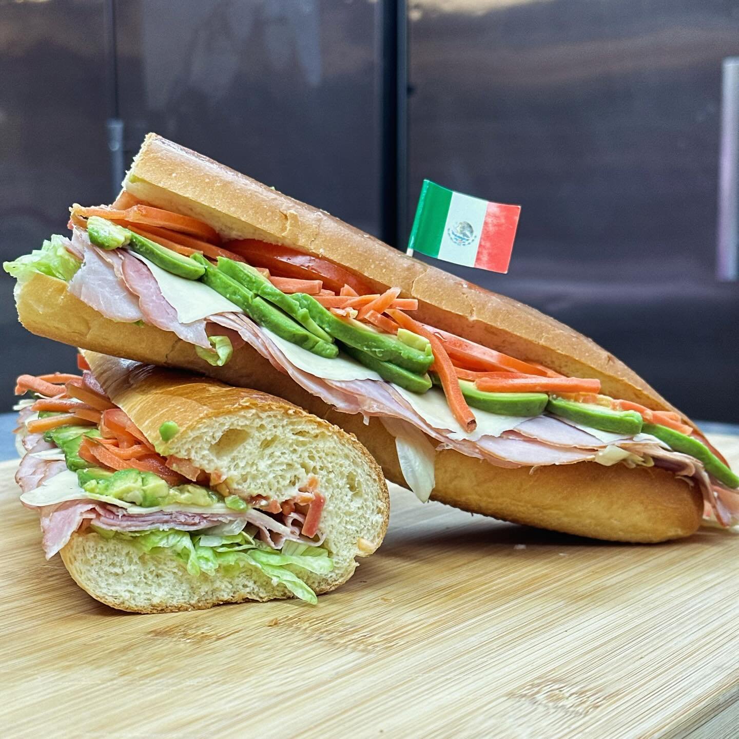 🚨SANDWICH SATURDAY🚨
Available Saturday, May 4th ONLY!
✨ The Palermo Fiesta Sandwich ✨

As a nod to Cinco de Mayo, this week&rsquo;s Saturday Sandwich is inspired by the flavors of Mexico. It is on an artisanal brioche baguette with lime mayo, lettu