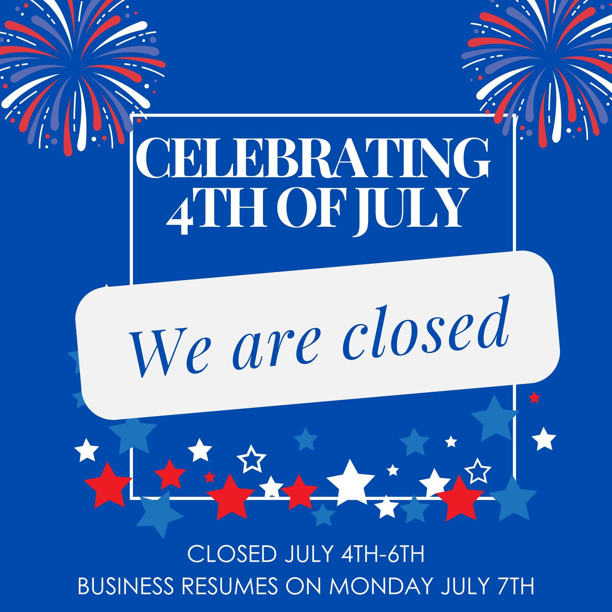 🎆 **Fourth of July Holiday Hours** 🎆
Palermo Bakery will be **closed from Thursday, July 4th through Saturday, July 6th** so our team can enjoy the holiday weekend! ❤️💙
We’ll reopen on **Monday, July 7th**—rested, refreshed, and ready