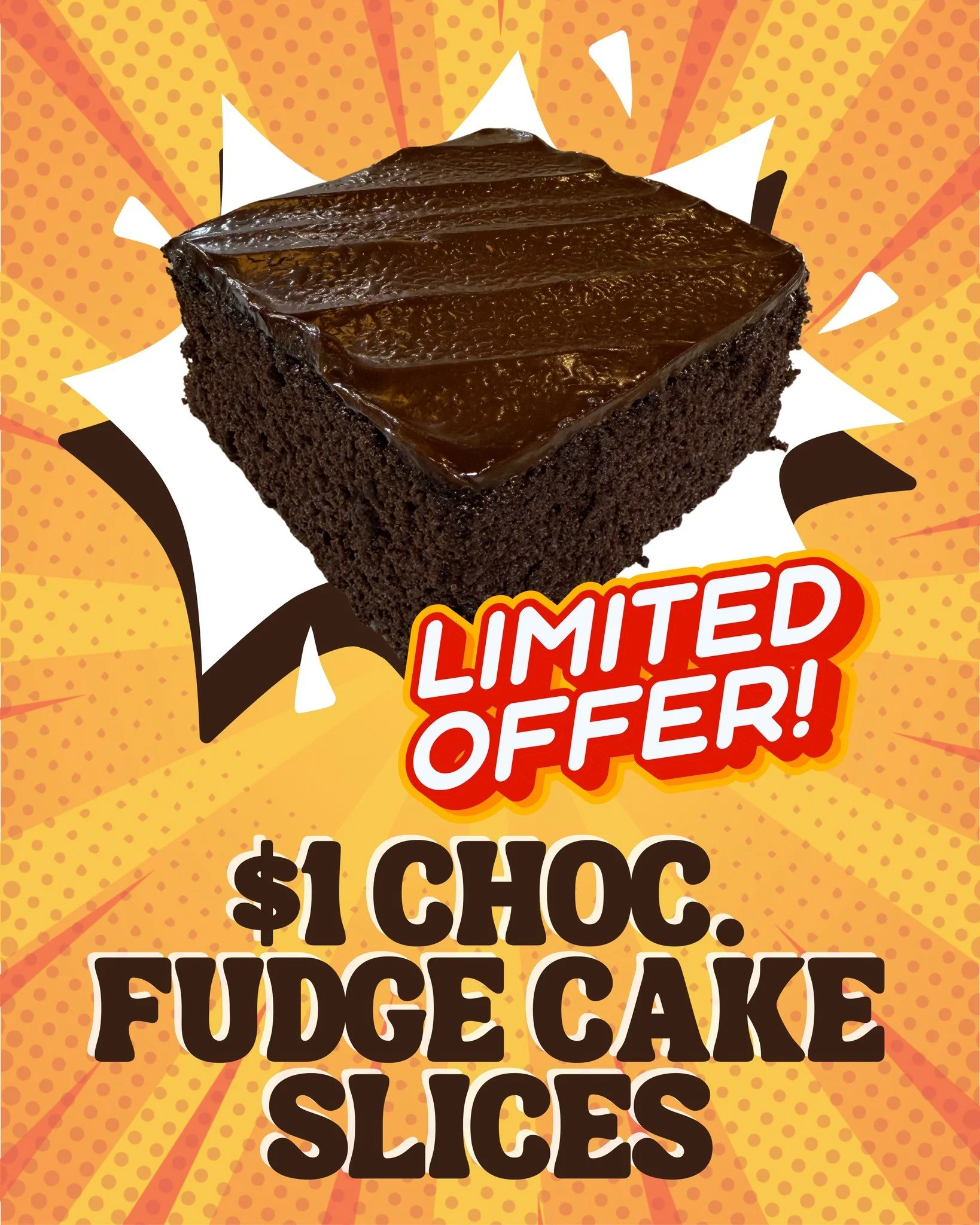 🍫 Oops… we got carried away in the kitchen and accidentally baked too many chocolate fudge cake slices! 🎂💖
Now they’re just $1 each — come treat yourself while our “happy accident” lasts! ✨
Palermo Bakery
7312 W Ir
