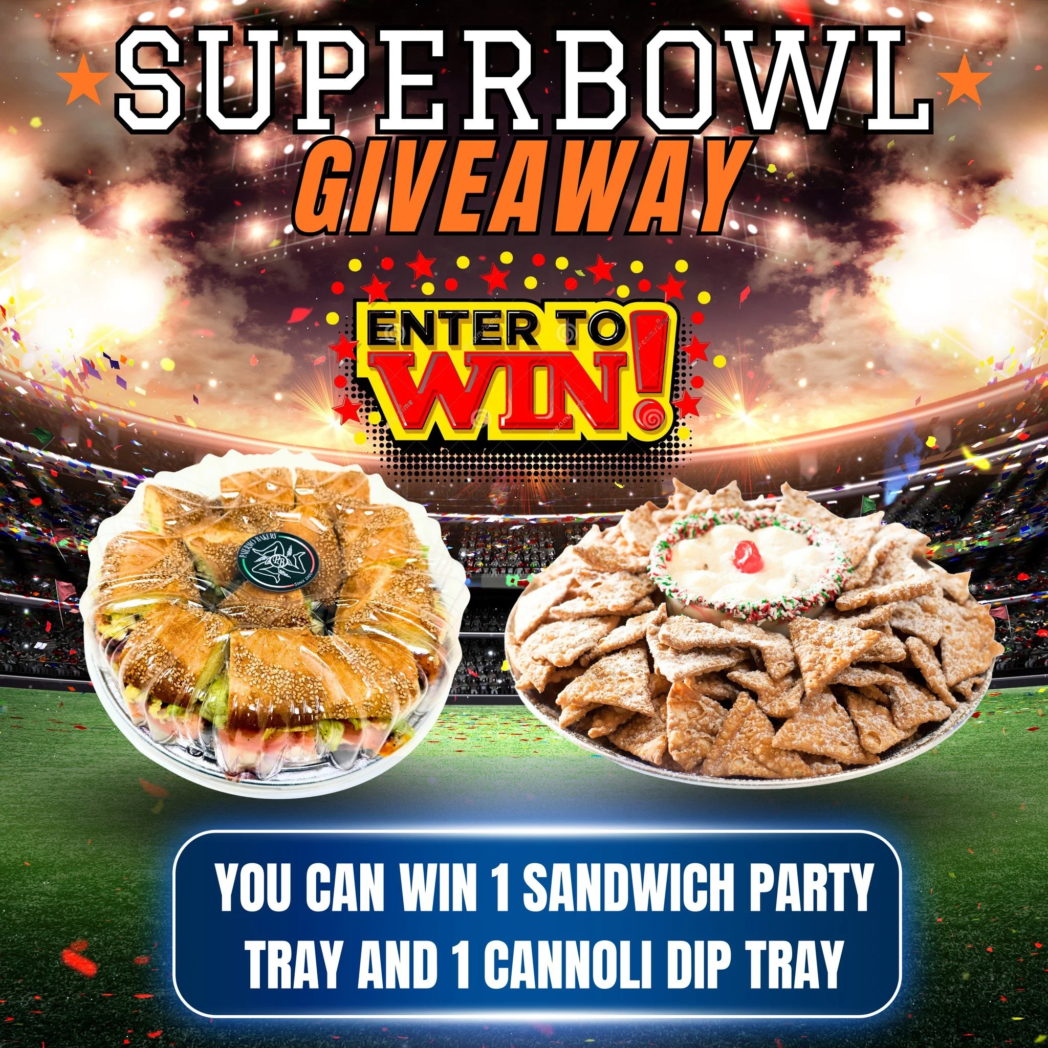 🏈✨ SUPER BOWL GIVEAWAY &ndash; PALERMO STYLE ✨🏈

We&rsquo;re doing another Super Bowl&ndash;themed giveaway, and you won&rsquo;t want to miss this one!

To enter:
👍 Like this post
📲 Share it
💬 Comment and tell us how you celebrate the Super Bowl