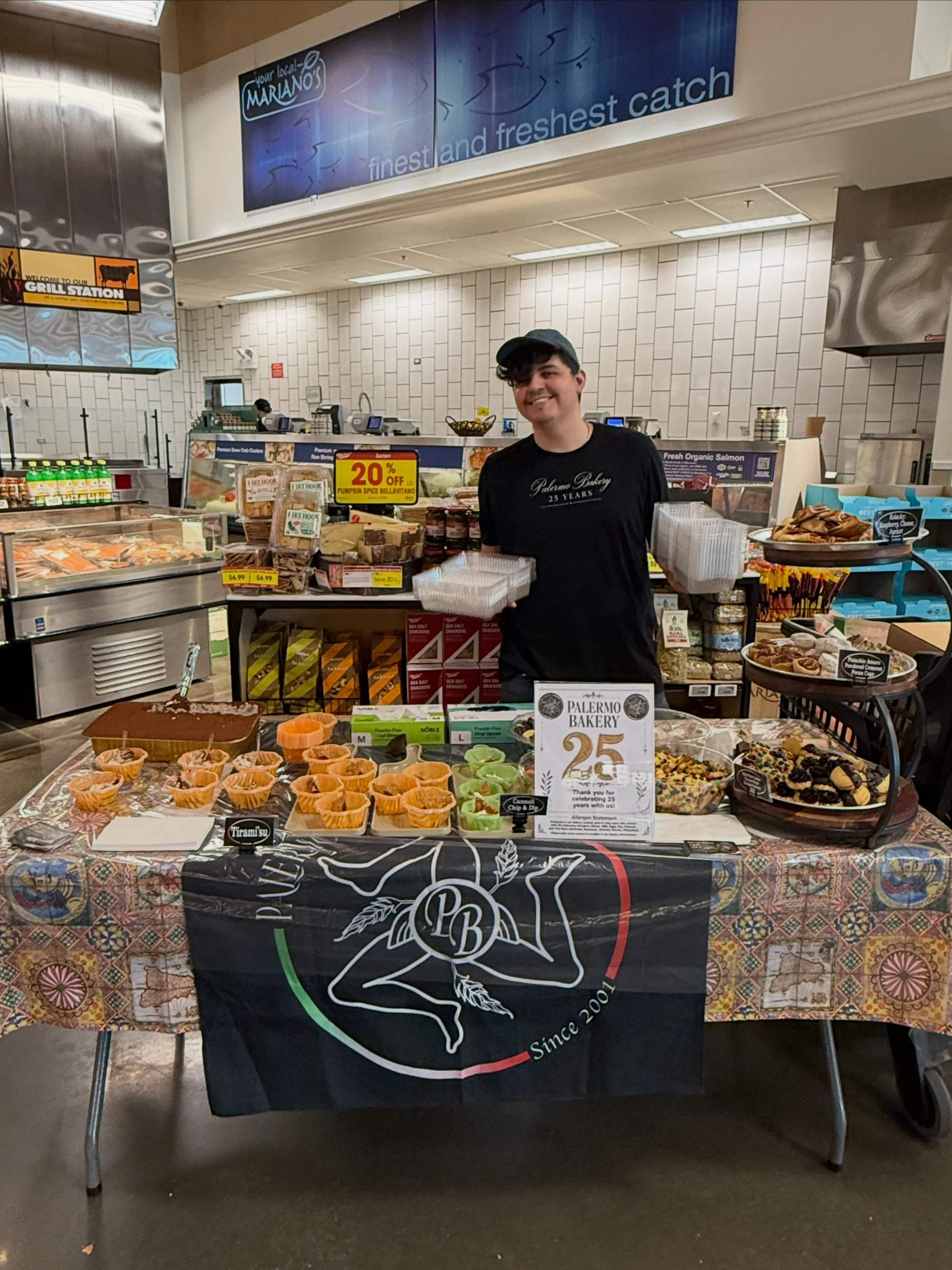 Today we are here in Oak Lawn! People are loving the samples and many have made their own customized box of cookies for purchase! We&rsquo;ve had a blast doing these events that we&rsquo;re going to be extending these sampling events through Septembe