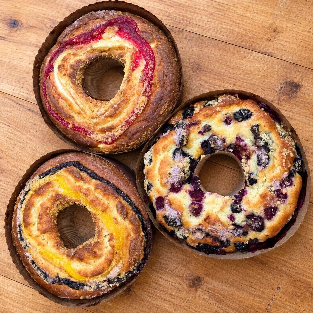 Your coffee deserves a little company. ☕🍰

Our cream cakes make any coffee break sweeter! Choose from:
🍋 Lemon Blueberry
🫐 Mixed Blueberry
🍓 Strawberry Cheese

Pick one up at Palermo Bakery to share&mdash;or keep a few extra slices for yourself. 