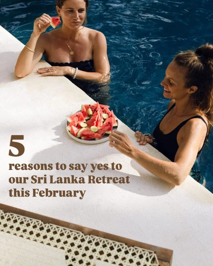 Start the year feeling rested, open, and grounded.

Come chase the sunshine and good energy with @elspethhumm &amp; I and finally book the retreat you&rsquo;ve always felt drawn to but never quite made happen. If it&rsquo;s been quietly calling you, 