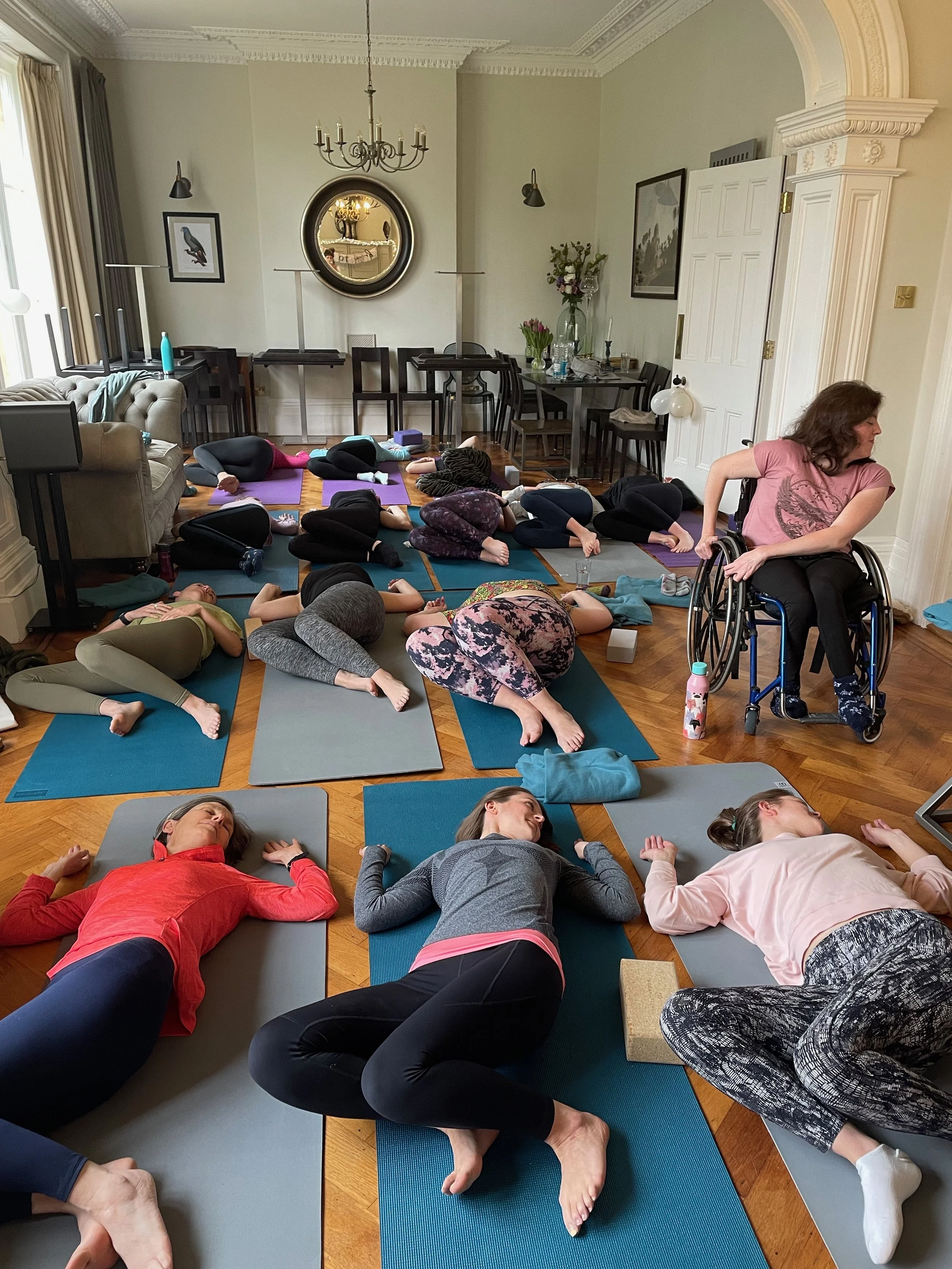 Hen Do Yoga Classes and Team Building Yoga in Bristol and south west