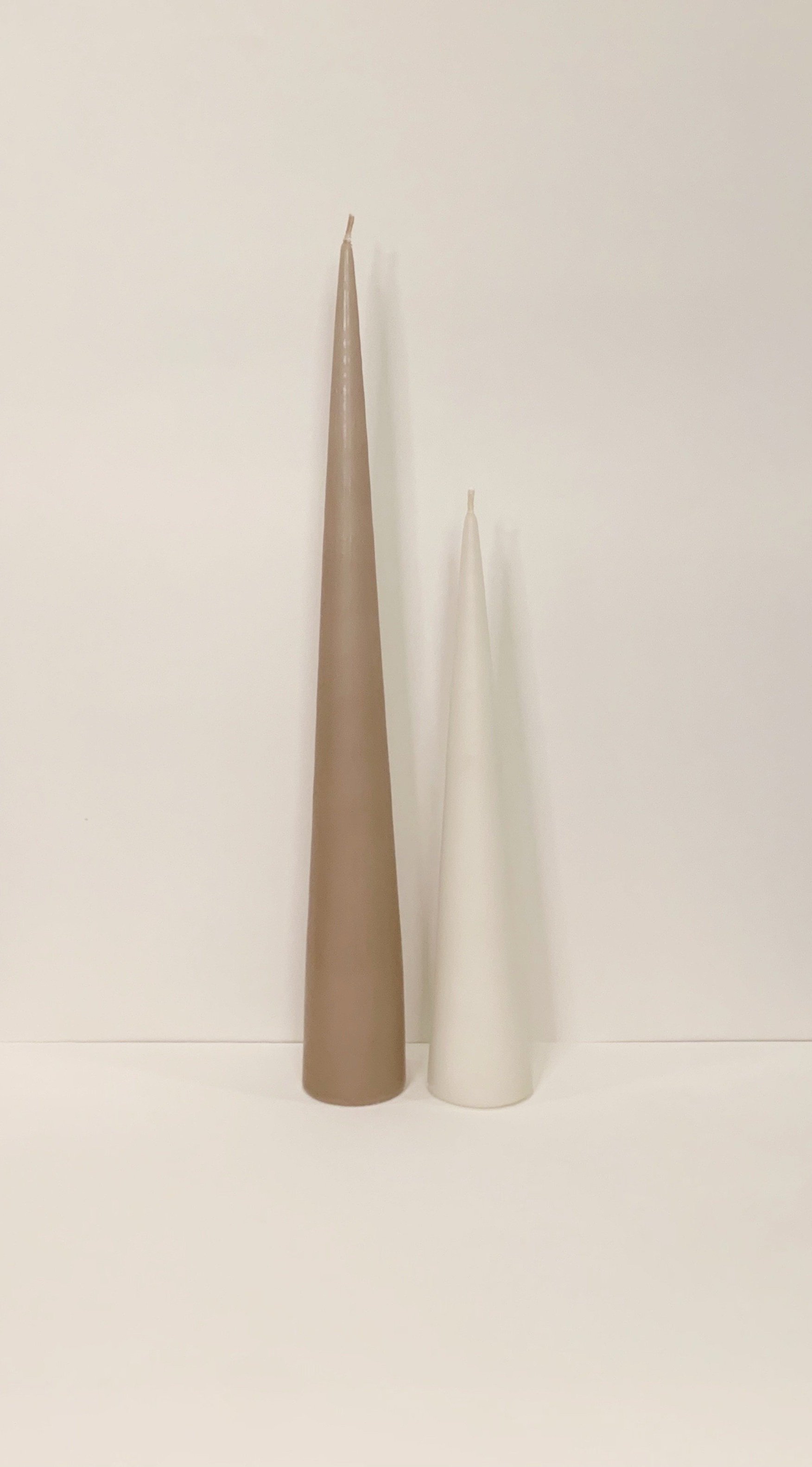 Cone Candles (tall & short)