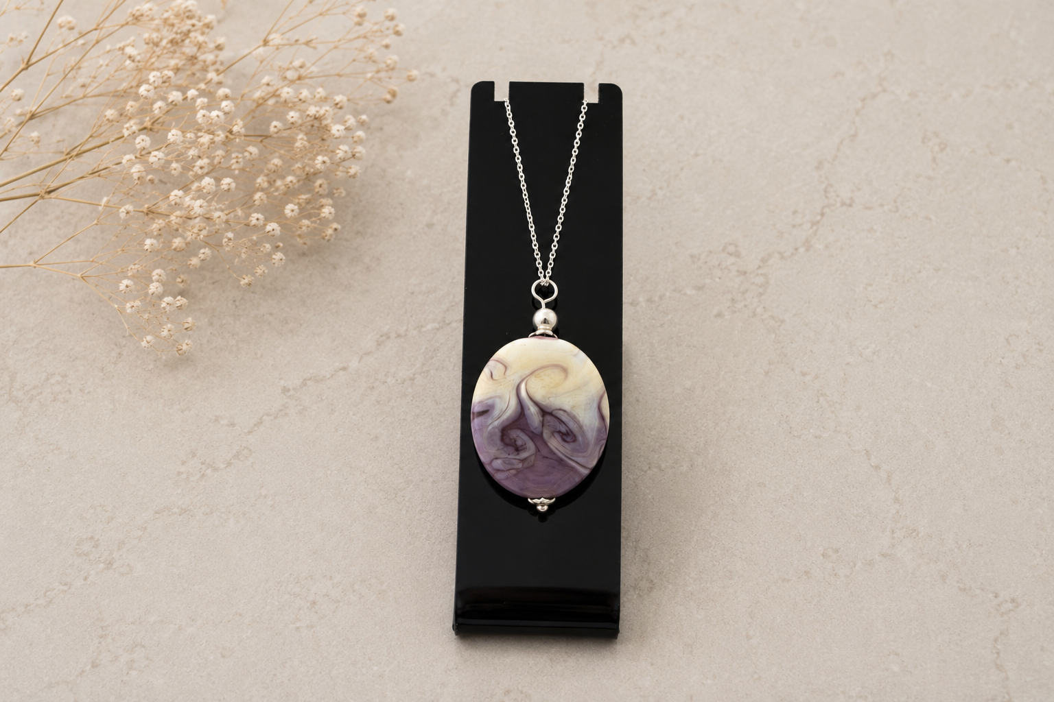 Colgante Marble Lila