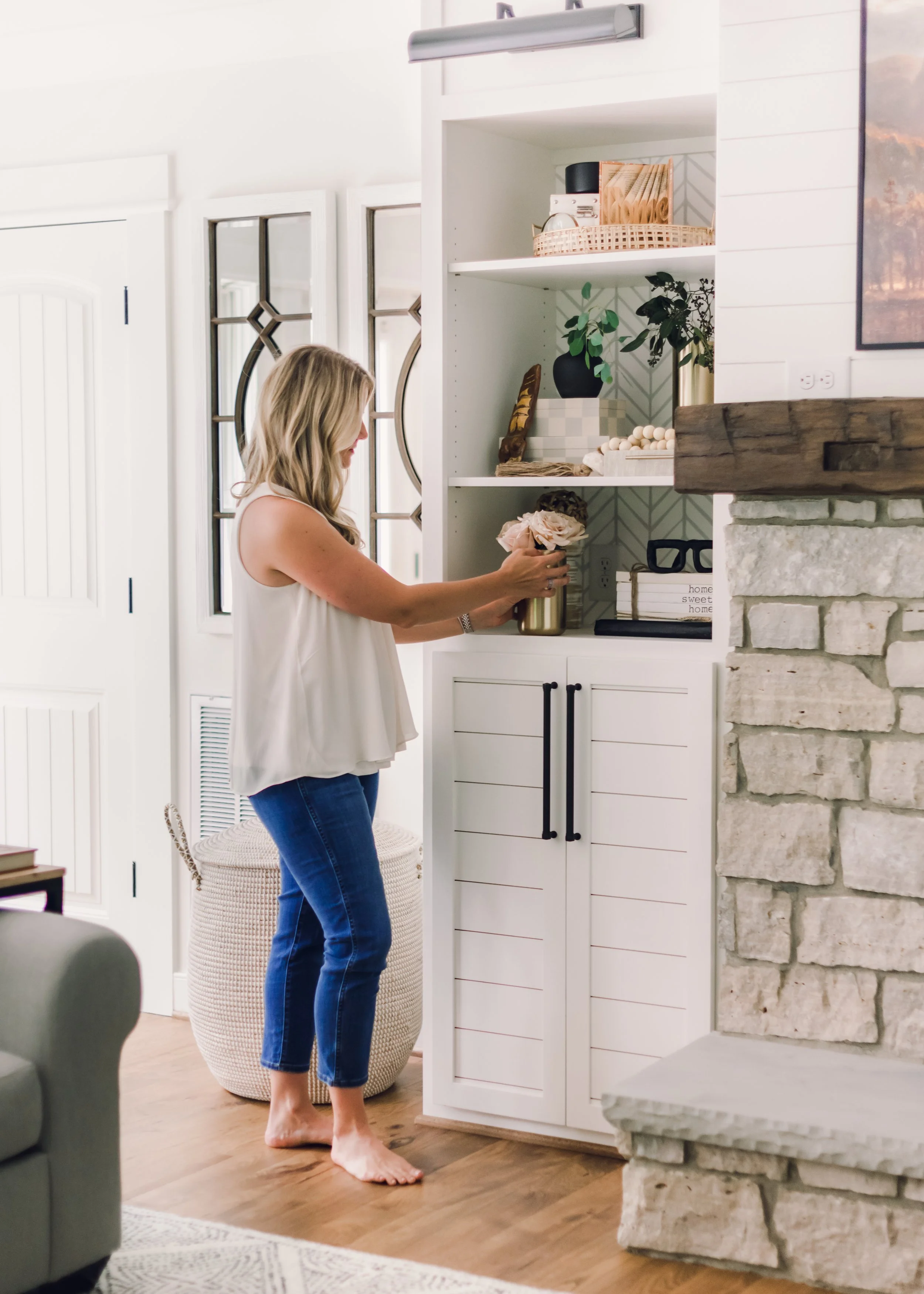 HAW RIVER LIVING ROOM — Motif Homes – Interior Design