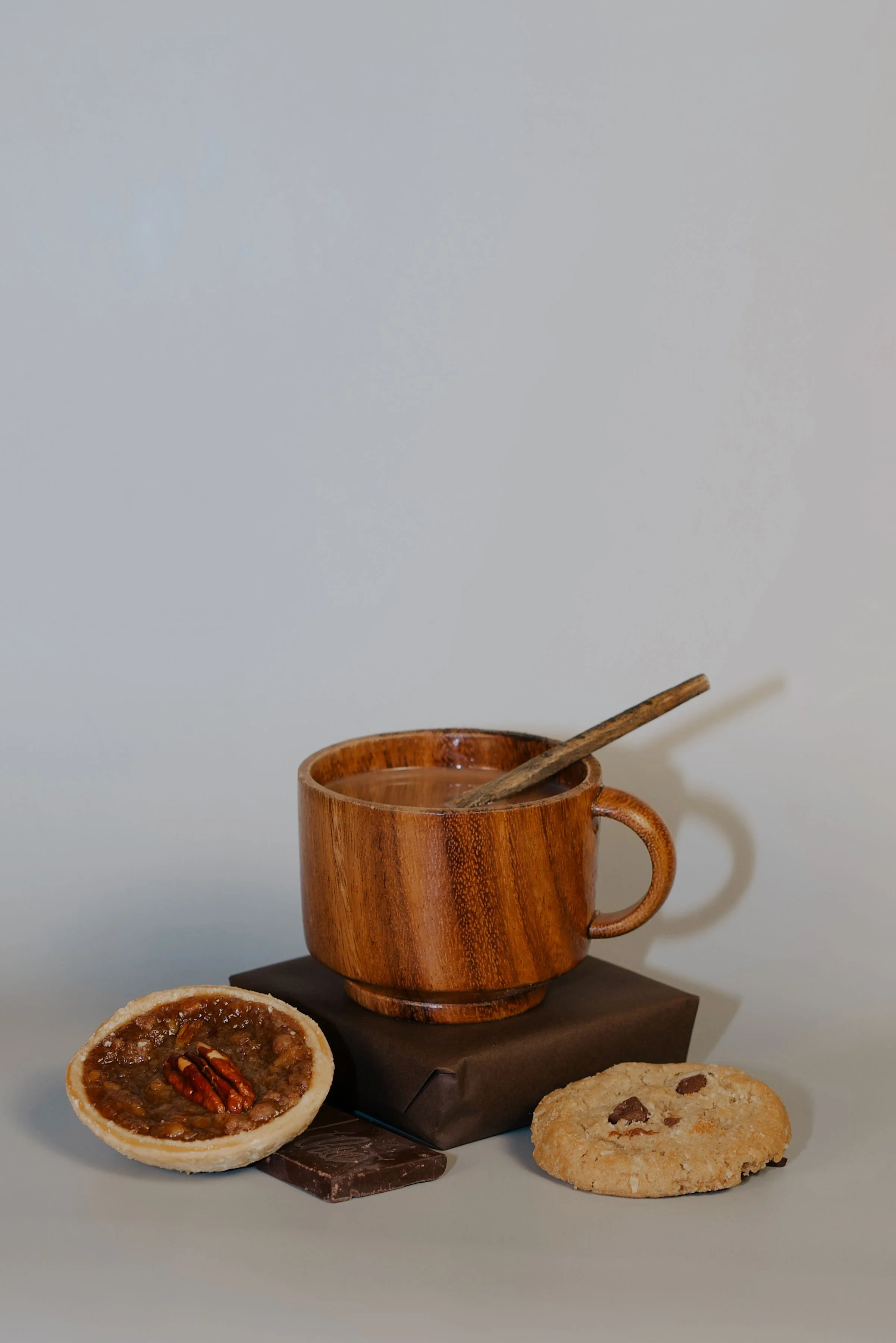 Hot chocolate from El Salvador in a mug