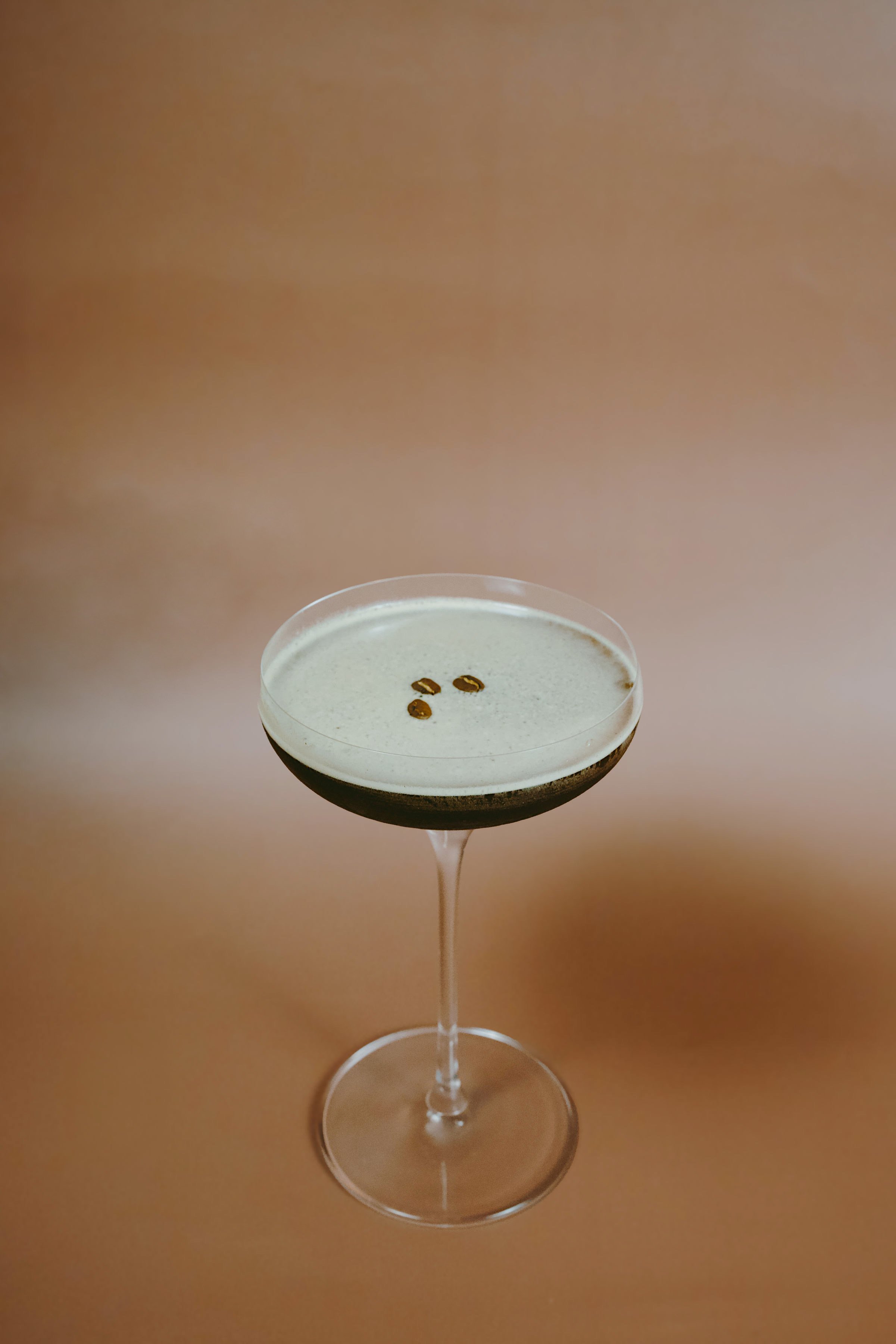 Espresso martini made a bag of Navarro Coffee Co.'s whole bean espresso.