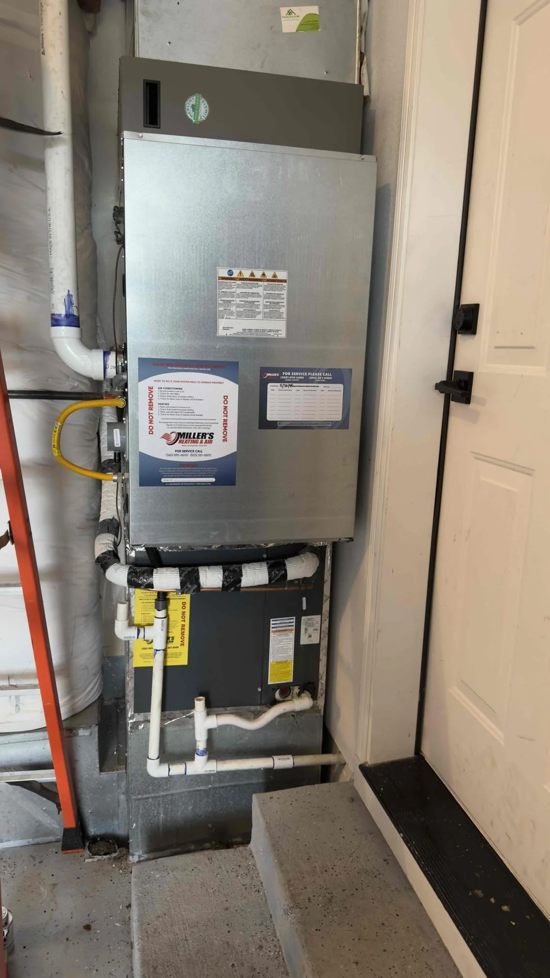 Ameristar A951X100CD5SAB 96% Gas Furnace Install in Camas WA 98607