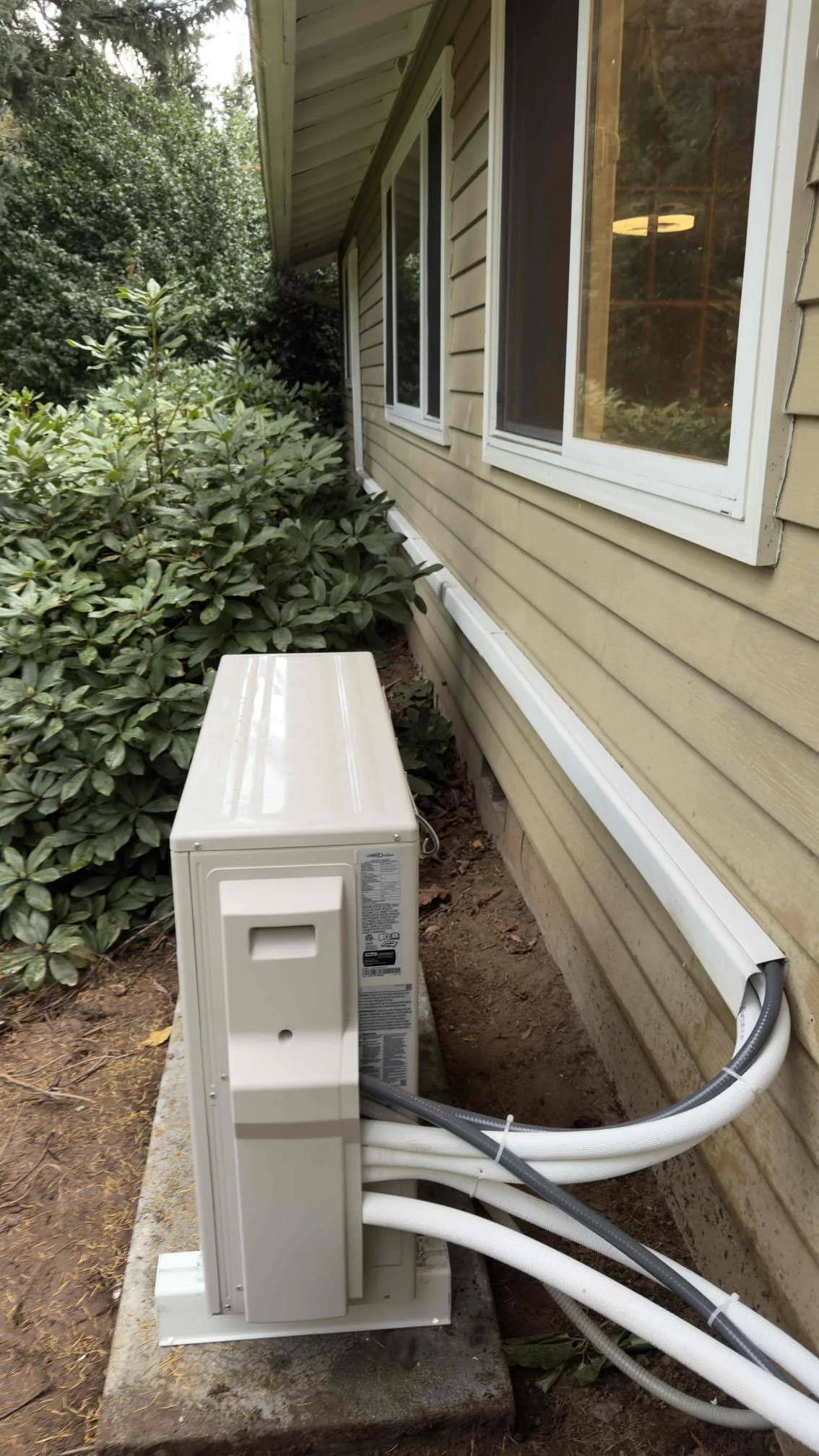 2 Zone Ductless Mini-Split Install in Vancouver 98686