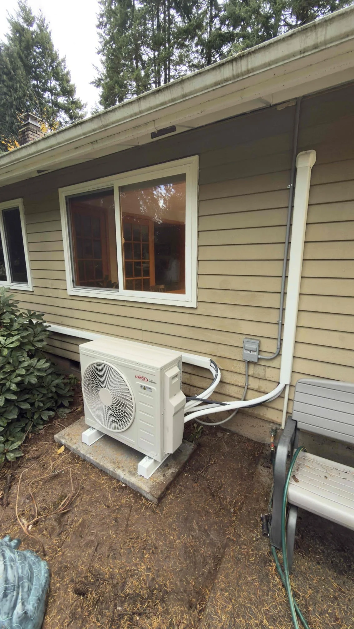 2 Zone Ductless Mini-Split Install in Vancouver 98686