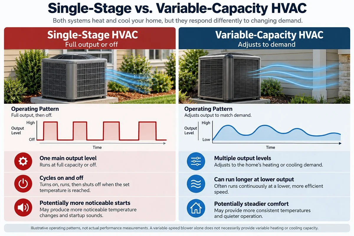 variable capacity hvac
