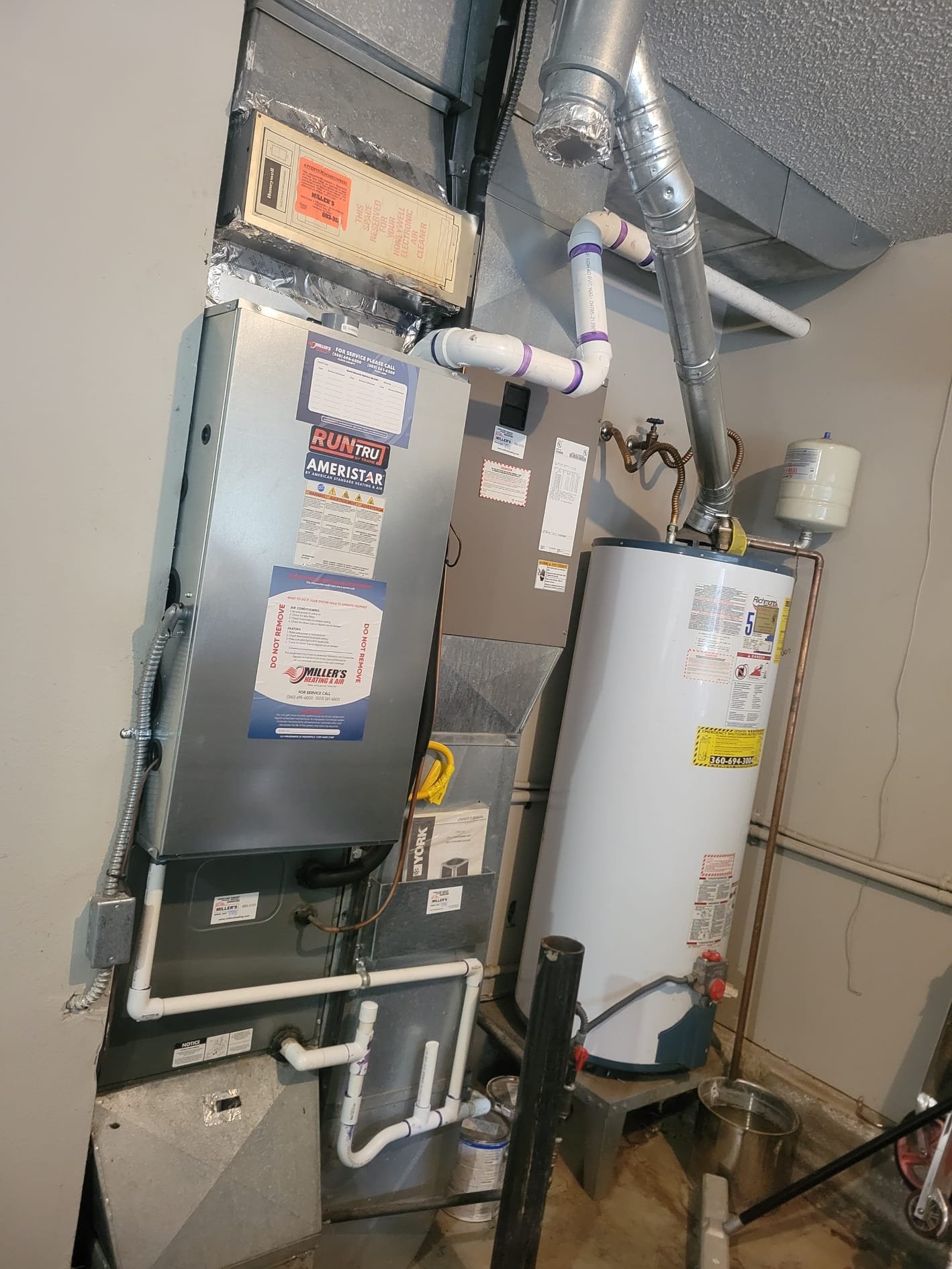 Gas Furnace Install in Vancouver Rental 98685