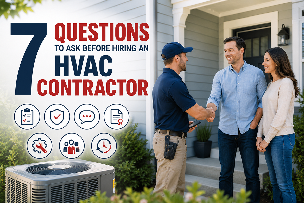 7 questions to ask hvac contractor