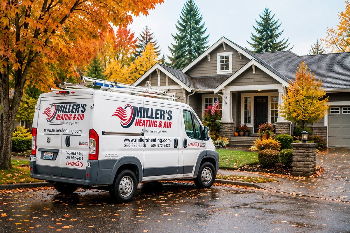 millers hvac van