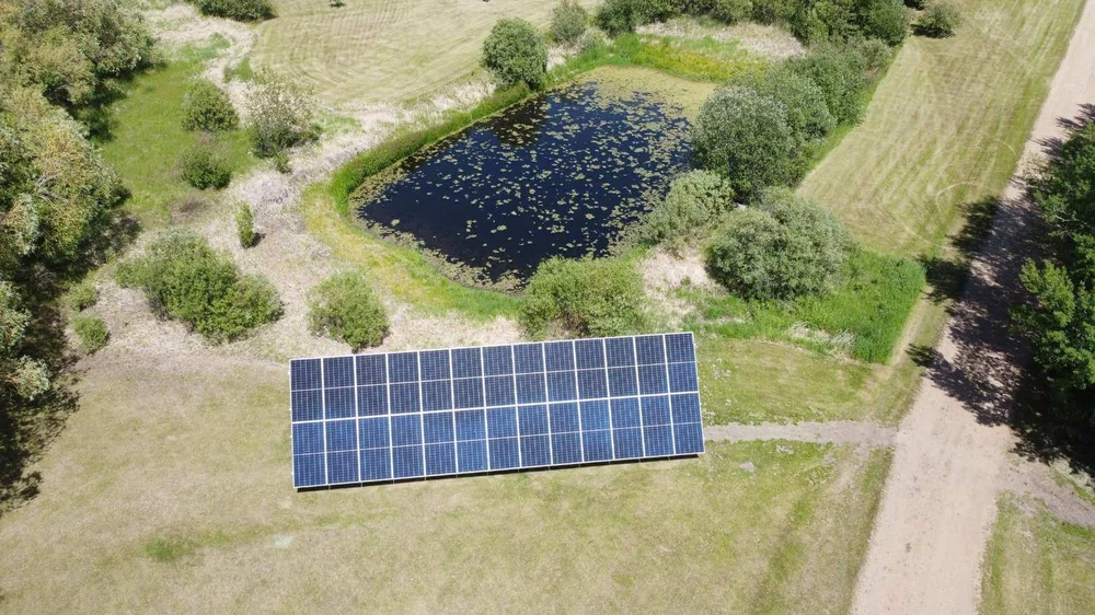 Greenamp 15.15 kW solar panel installation on a home in Leduc, Alberta