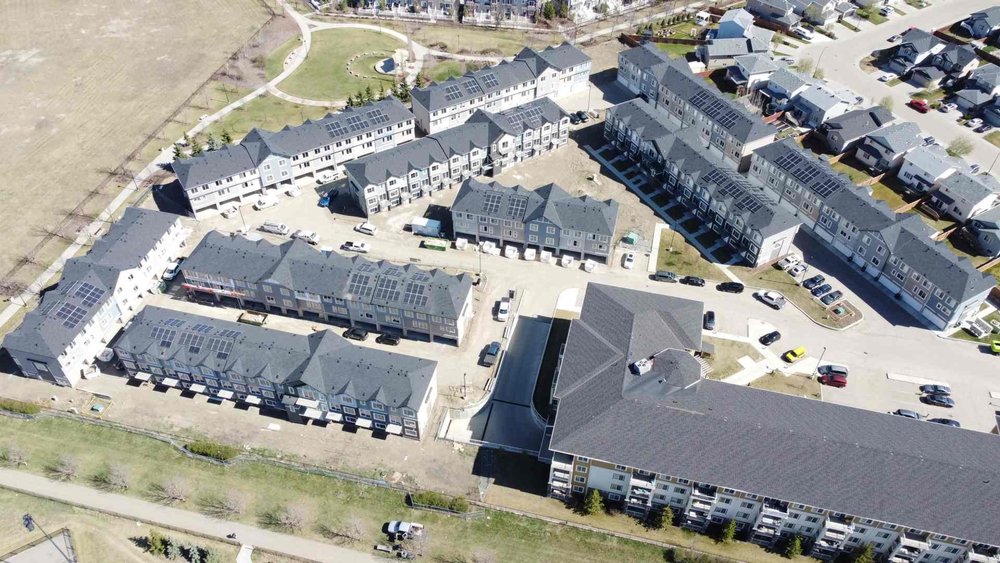 Greenamp 130.5 kW solar panel installation on a home in Edmonton, Alberta