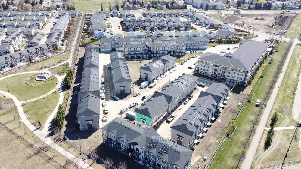 Greenamp 130.5 kW solar panel installation on a home in Edmonton, Alberta