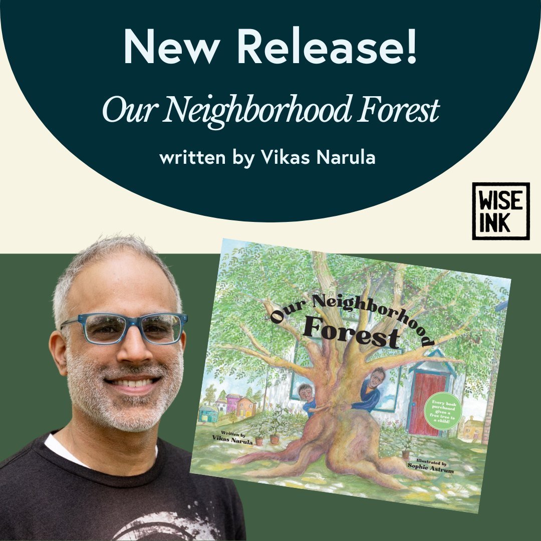 You won&rsquo;t be-leaf this 🍃&ldquo;Our Neighborhood Forest,&rdquo; written by Vikas Narula and illustrated by Sophie Astrum, is finally out now! 🌳🌲

In this kids' nature book inspired by real-life endeavors of the nonprofit organization Neighbor