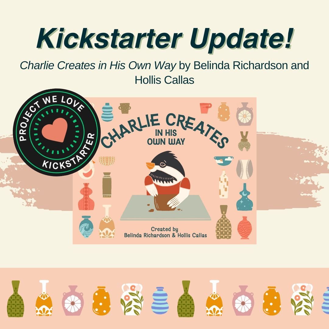 &ldquo;Charlie Creates in His Own Way&rdquo; is officially a Kickstarter &ldquo;Project We Love!&rdquo; 💖

Kickstarter writes, &ldquo;Our team is always on the lookout for stand out projects, and when we find one we&rsquo;re especially excited about