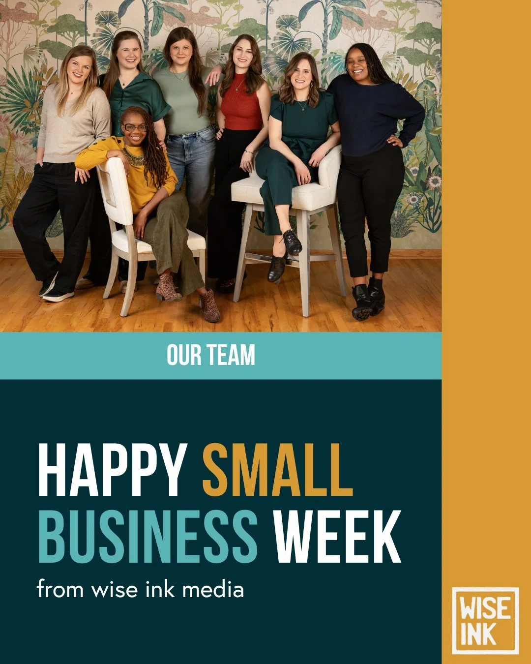 Happy National Small Business Week from the Wise Ink team! 🛒📚

Wise Ink began as a labor of love from our founders Dara and Amy to demystify publishing and media to help authors turn purpose-driven ideas into transformative narratives that change t