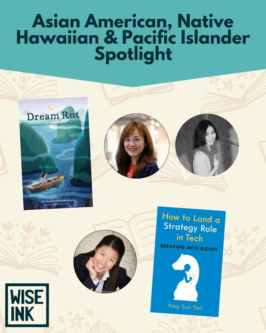 May is Asian-American, Native Hawaiian &amp; Pacific Islander Month, so we want to highlight some of our AANHPI amazing authors and their books! 🎉

This week we&rsquo;re spotlighting some of our self-help and business books written and illustrated b