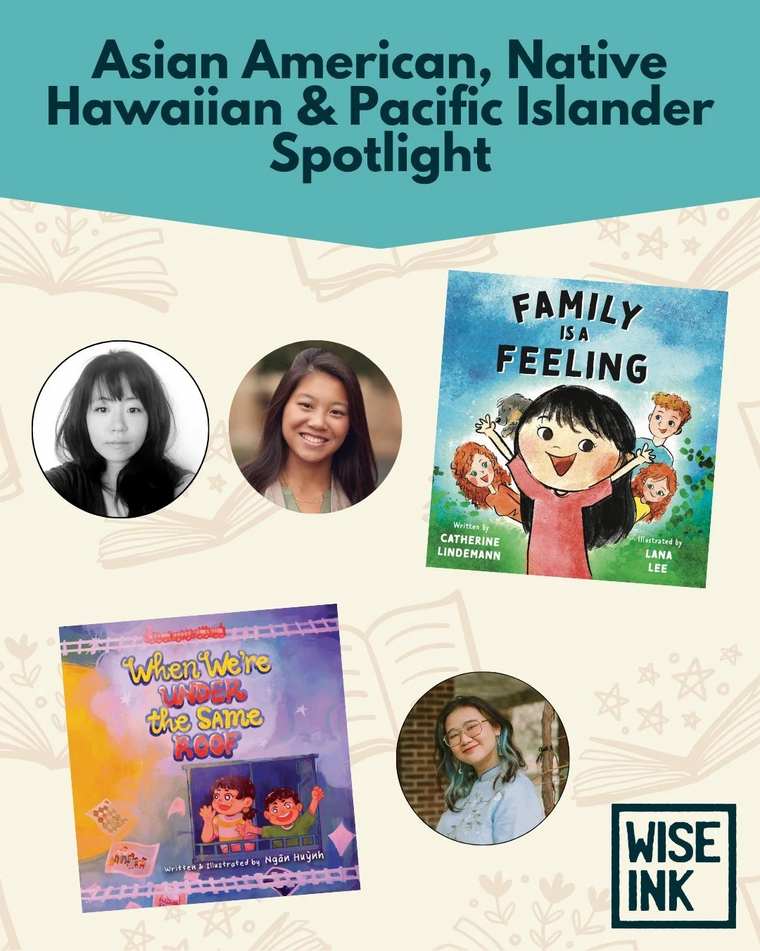 May is Asian-American, Native Hawaiian &amp; Pacific Islander Month, so we want to highlight some of our AANHPI amazing authors and their books! 🎉

This week we&rsquo;re spotlighting some of our children&rsquo;s books written and illustrated by AANH