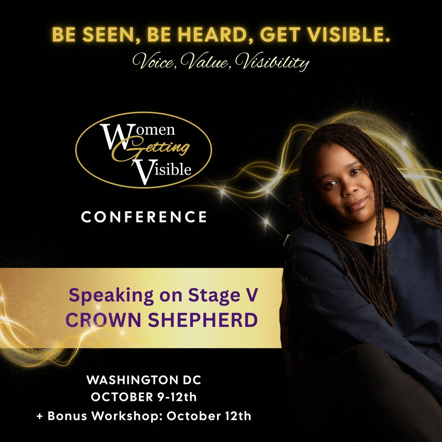 There&rsquo;s still time to reserve your spot for the @womengettingvisible (WGV) Conference this October 9-12th! Wise Ink&rsquo;s Victoria Petelin and Crown Shepherd will be presenting on the publishing journey and how an author can determine the bes
