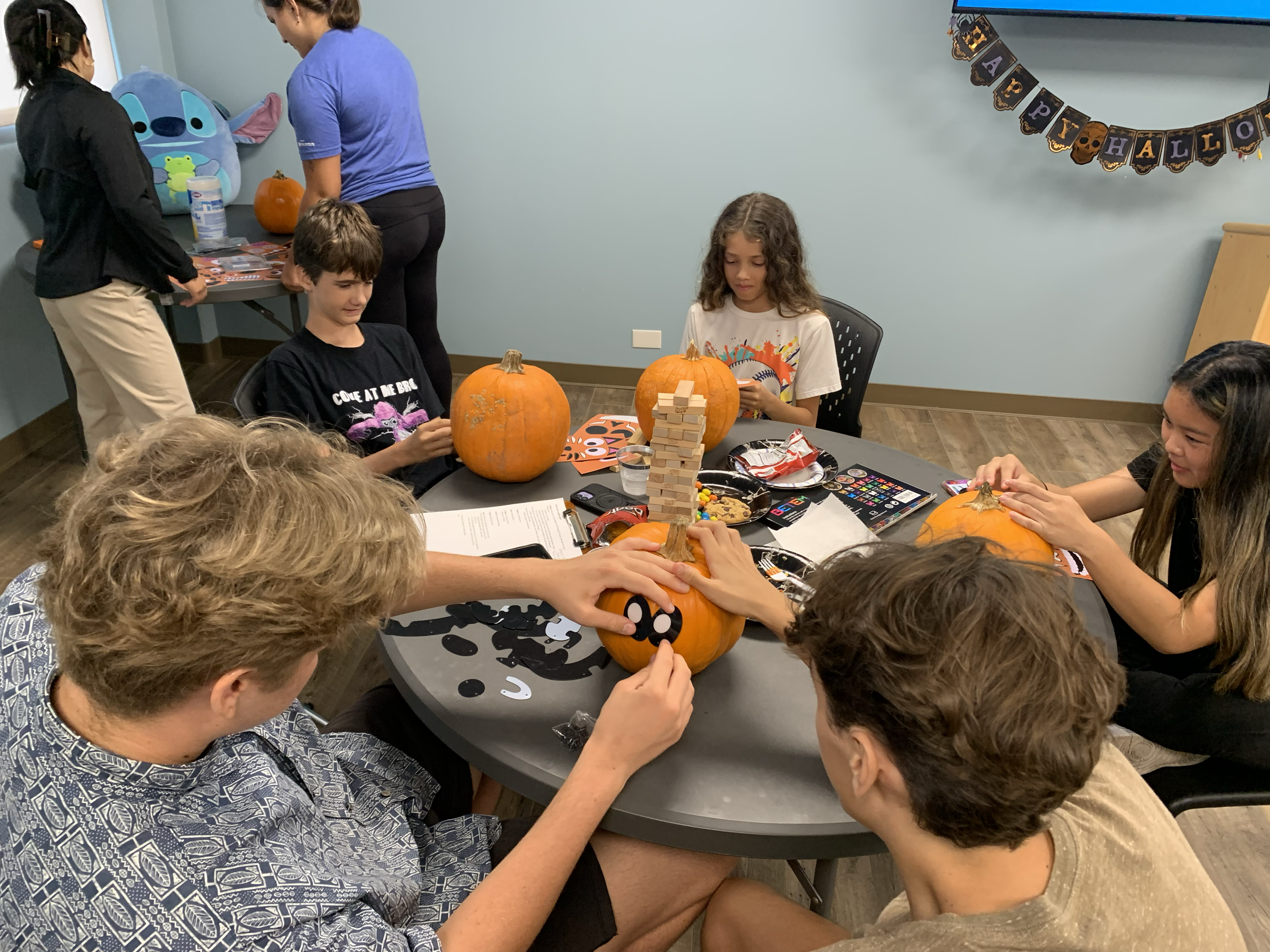Support Group & Pumpkin Decorating 2025