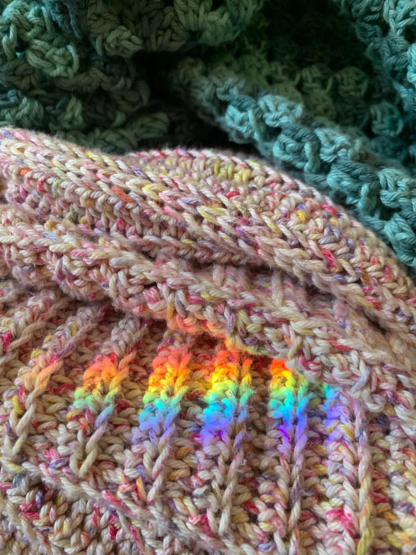 🌈 Prism on crochet ☀️ 

#handmade #crochet #newton #lgbtq #fiberart
